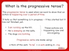 Progressive Present, Past and Future Tense - Years 3 and 4 Teaching Resources (slide 5/21)